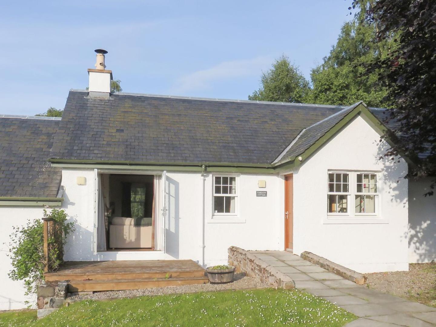 Farragon Cottage Foss Exterior photo